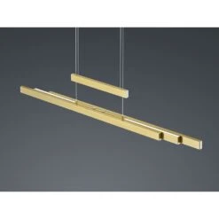 Trio Leuchten Trajan Pendelleuchte LED Messing, 3-flammig -Lampe Verkäufe trio leuchten trajan pendelleuchte 375310508 3