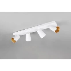 Trio Sharp Deckenspot Weiß, 4-flammig -Lampe Verkäufe trio sharp deckenspot 817100431 4
