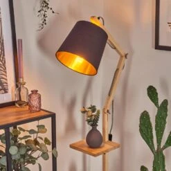 Tukchor Stehleuchte Naturfarben, Schwarz, 1-flammig 20 Tukchor Stehleuchte Naturfarben, Schwarz, 1-flammig -Lampe Verkäufe tukchor stehleuchte h3743584 6