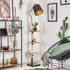 Tukchor Stehleuchte Naturfarben, Schwarz, 1-flammig 23 Tukchor Stehleuchte Naturfarben, Schwarz, 1-flammig -Lampe Verkäufe tukchor stehleuchte h3743584 9