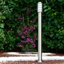 Tunes Wegeleuchte Edelstahl, 1-flammig, Bewegungsmelder -Lampe Verkäufe tunes wegeleuchte h165080 11