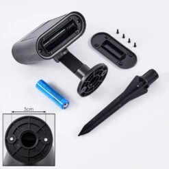 Usmagama Solar Gartenstrahler LED Schwarz, 1-flammig, Bewegungsmelder, Farbwechsler -Lampe Verkäufe usmagama solar gartenstrahler h3651919 5