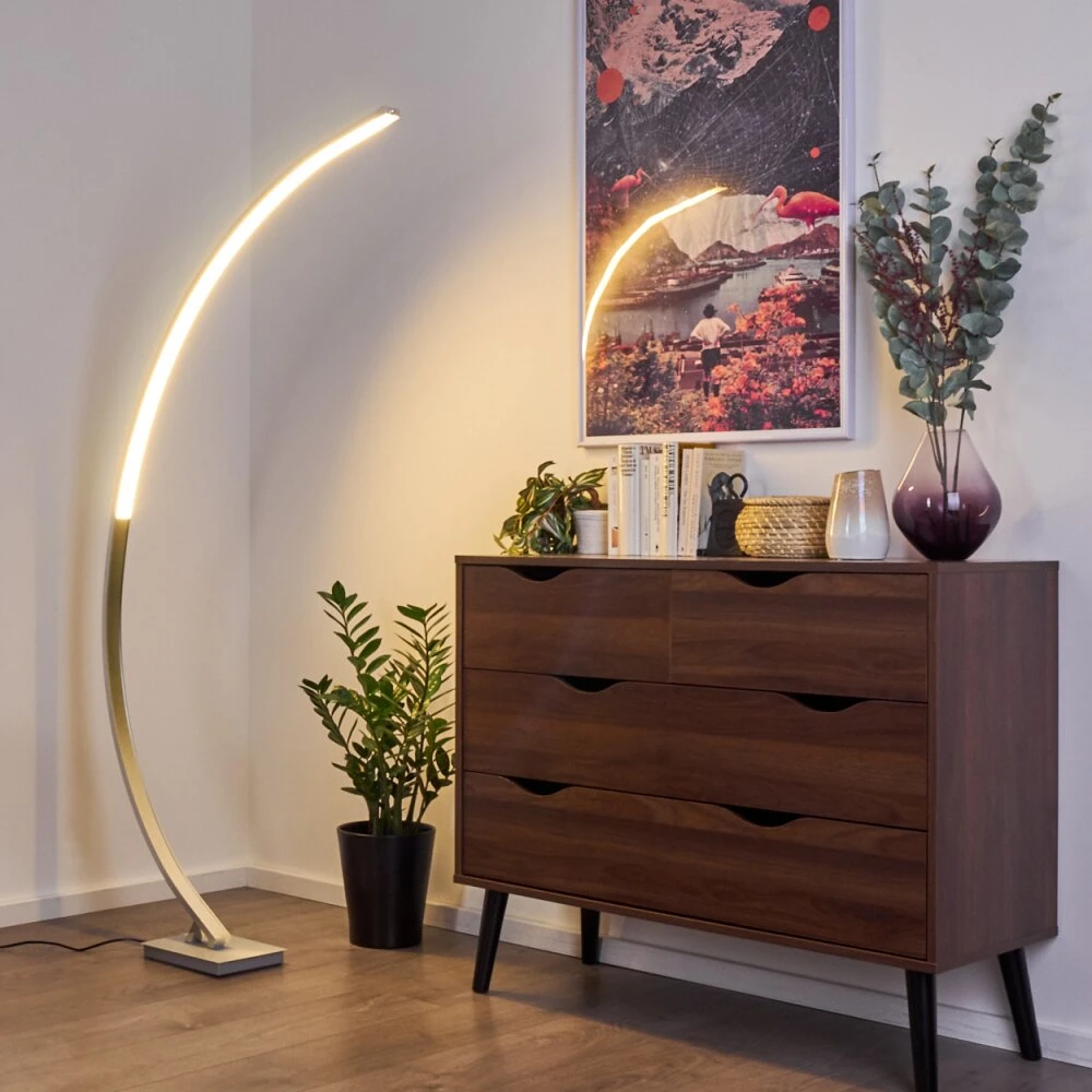 Uttorp Stehleuchte LED Silber, 1-flammig 13 Uttorp Stehleuchte LED Silber, 1-flammig – Bild 11