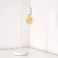 Valcolla Tischleuchte Weiß, 1-flammig -Lampe Verkäufe valcolla tischleuchte h3285282 do1 14