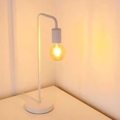 Valcolla Tischleuchte Weiß, 1-flammig -Lampe Verkäufe valcolla tischleuchte h3285282 do1 2