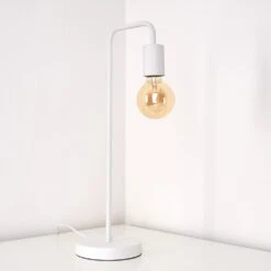 Valcolla Tischleuchte Weiß, 1-flammig -Lampe Verkäufe valcolla tischleuchte h3285282 do1 4