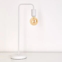 Valcolla Tischleuchte Weiß, 1-flammig -Lampe Verkäufe valcolla tischleuchte h3285282 do1 5