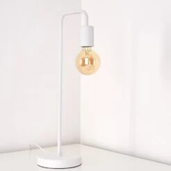 Valcolla Tischleuchte Weiß, 1-flammig -Lampe Verkäufe valcolla tischleuchte h3285282 do1 8