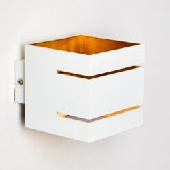 Varco Wandleuchte Weiß, 1-flammig -Lampe Verkäufe varco wandleuchte h3013236 do4 5