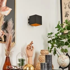 Varco Wandleuchte Schwarz, 1-flammig -Lampe Verkäufe varco wandleuchte h3617236 11