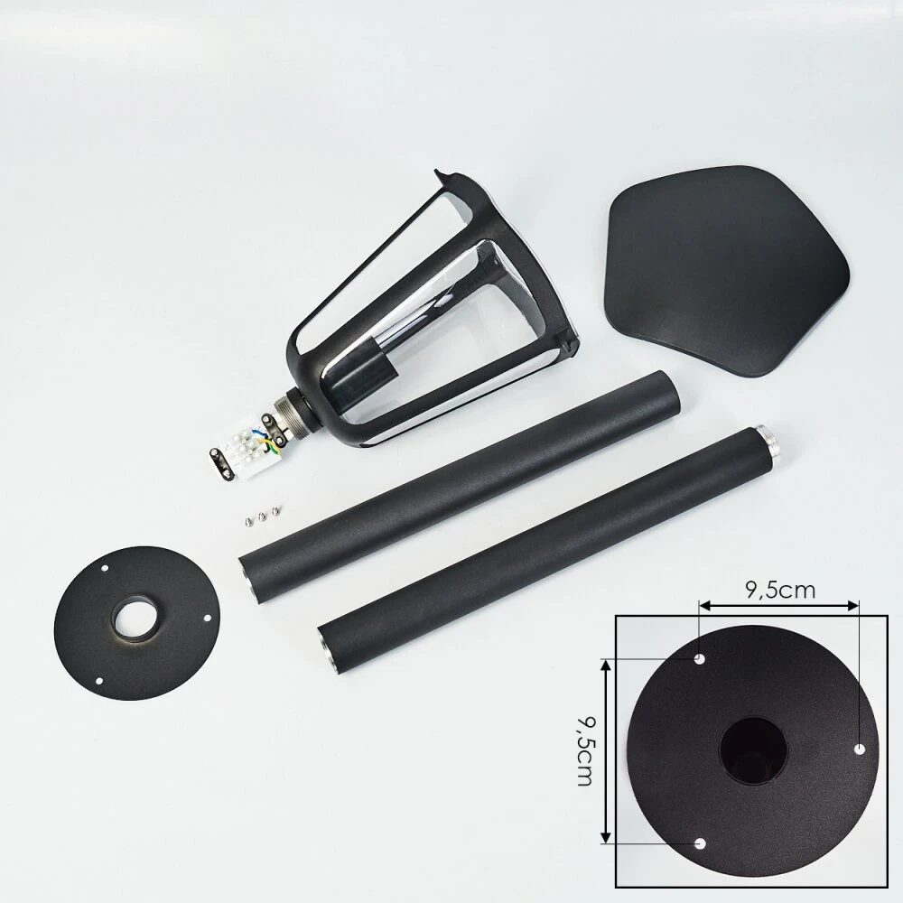 Venneshamm Wegeleuchte Schwarz, 1-flammig 7 Venneshamm Wegeleuchte Schwarz, 1-flammig – Bild 5