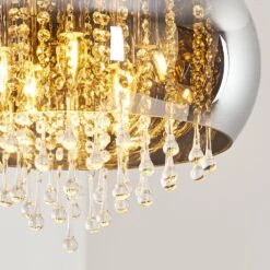 Ventspils Hängeleuchte Chrom, 5-flammig -Lampe Verkäufe ventspils haengeleuchte h3334744 14