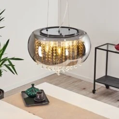 Ventspils Hängeleuchte Chrom, 5-flammig -Lampe Verkäufe ventspils haengeleuchte h3334744 3