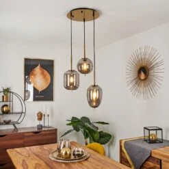 Verbania Pendelleuchte Messing, 3-flammig -Lampe Verkäufe verbania pendelleuchte h3422076 6