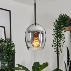 Vevino Hängeleuchte Glas 15 Cm Klar, Rauchfarben, 1-flammig -Lampe Verkäufe vevino haengeleuchte glas 15 cm h3707401 12