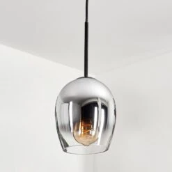 Vevino Hängeleuchte Glas 15 Cm Klar, Rauchfarben, 1-flammig -Lampe Verkäufe vevino haengeleuchte glas 15 cm h3707401 7