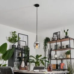 Vevino Hängeleuchte Glas 15 Cm Klar, Rauchfarben, 1-flammig -Lampe Verkäufe vevino haengeleuchte glas 15 cm h3707401 8