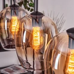 Vevino Pendelleuchte Glas 20 Cm Bernsteinfarben, Klar, 3-flammig 21 Vevino Pendelleuchte Glas 20 Cm Bernsteinfarben, Klar, 3-flammig -Lampe Verkäufe vevino pendelleuchte glas 20 cm h3746288 5