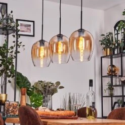 Vevino Pendelleuchte Glas 20 Cm Bernsteinfarben, Klar, 3-flammig 22 Vevino Pendelleuchte Glas 20 Cm Bernsteinfarben, Klar, 3-flammig -Lampe Verkäufe vevino pendelleuchte glas 20 cm h3746288 6