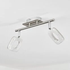 Villenauxe Deckenleuchte LED Chrom, Nickel-Matt, 2-flammig -Lampe Verkäufe villenauxe deckenleuchte h3651094 7