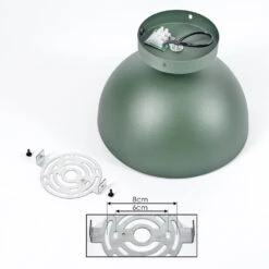 Vivian Deckenleuchte Grün, 1-flammig -Lampe Verkäufe vivian deckenleuchte h3558980 4