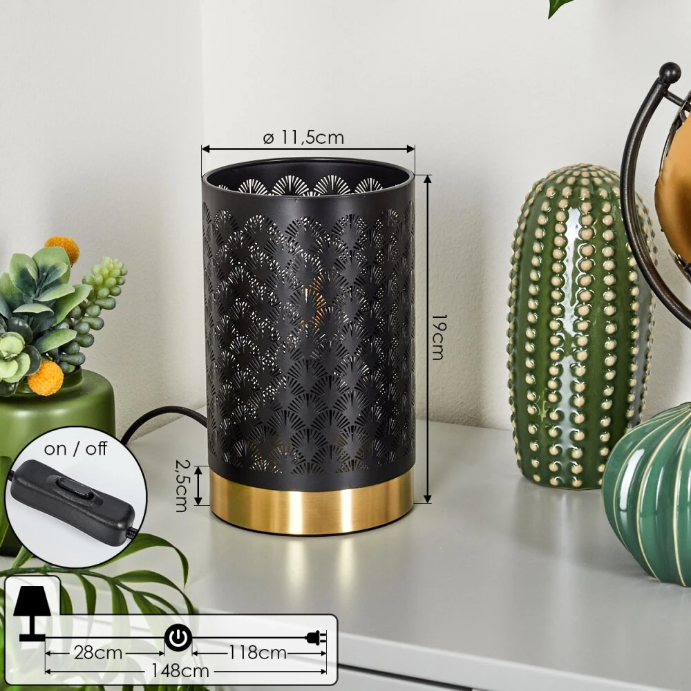 Wamic Tischleuchte Gold, 1-flammig 6 Wamic Tischleuchte Gold, 1-flammig – Bild 4