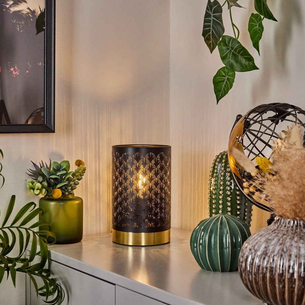 Wamic Tischleuchte Gold, 1-flammig 9 Wamic Tischleuchte Gold, 1-flammig – Bild 7