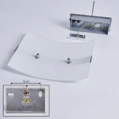 Wandlampe Avellino Chrom, Chrom Gebürstet, 1-flammig 18 Wandlampe Avellino Chrom, Chrom Gebürstet, 1-flammig -Lampe Verkäufe wandlampe avellino h167794 4