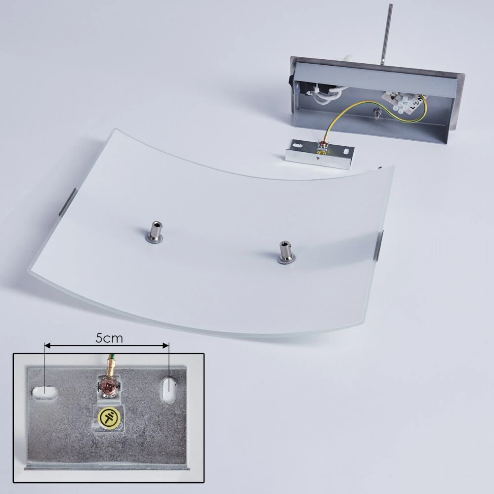 Wandlampe Avellino Chrom, Chrom Gebürstet, 1-flammig 7 Wandlampe Avellino Chrom, Chrom Gebürstet, 1-flammig – Bild 5