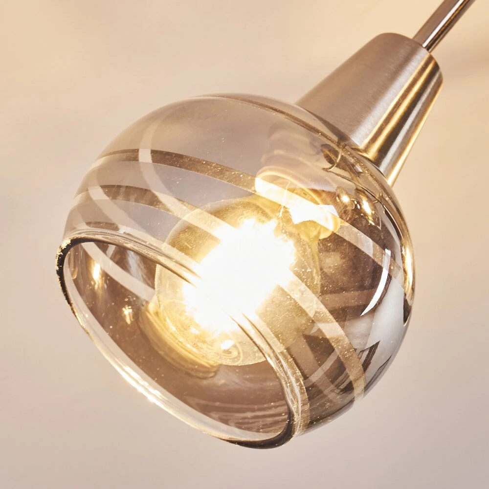 Warga Deckenleuchte LED Nickel-Matt, 5-flammig 14 Warga Deckenleuchte LED Nickel-Matt, 5-flammig – Bild 12