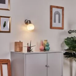 Warga Wandleuchte LED Nickel-Matt, 1-flammig -Lampe Verkäufe warga wandleuchte h3395219 6