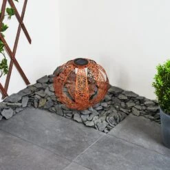 Wasalea Solar-Kugelleuchte LED Bronze, Schwarz, 1-flammig -Lampe Verkäufe wasalea solar kugelleuchte h3420447 9