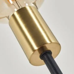 Woden Stehleuchte Messing, Schwarz, 3-flammig -Lampe Verkäufe woden stehleuchte h3358153 do4 2