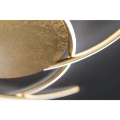 Wofi JULS Deckenleuchte LED Gold, 1-flammig -Lampe Verkäufe wofi juls deckenleuchte 9344 03 15 8000 2