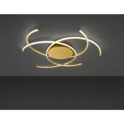 Wofi JULS Deckenleuchte LED Gold, 1-flammig -Lampe Verkäufe wofi juls deckenleuchte 9344 03 15 8000 3