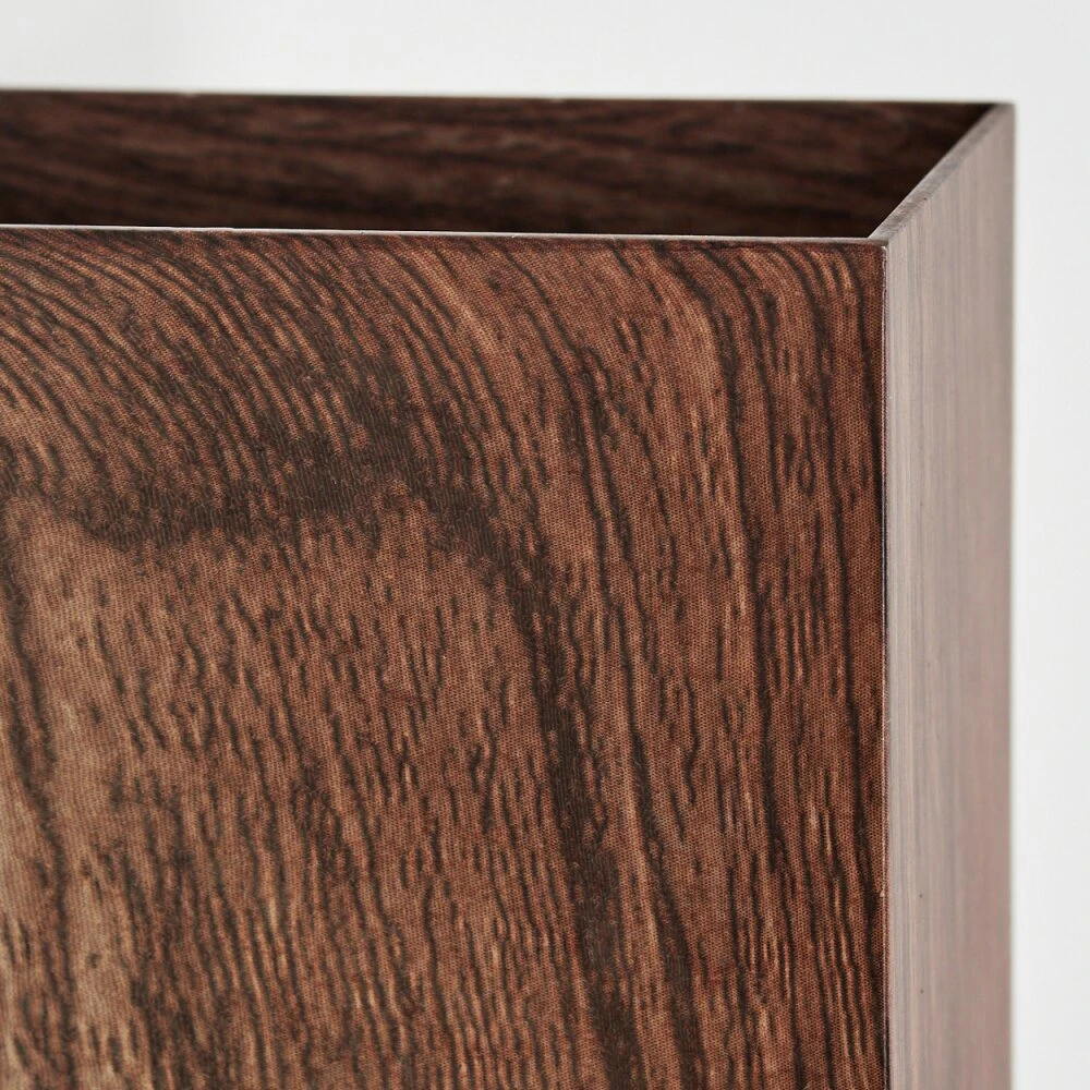 Woods Außenwandleuchte LED Holzoptik, Schwarz, 1-flammig 5 Woods Außenwandleuchte LED Holzoptik, Schwarz, 1-flammig – Bild 3