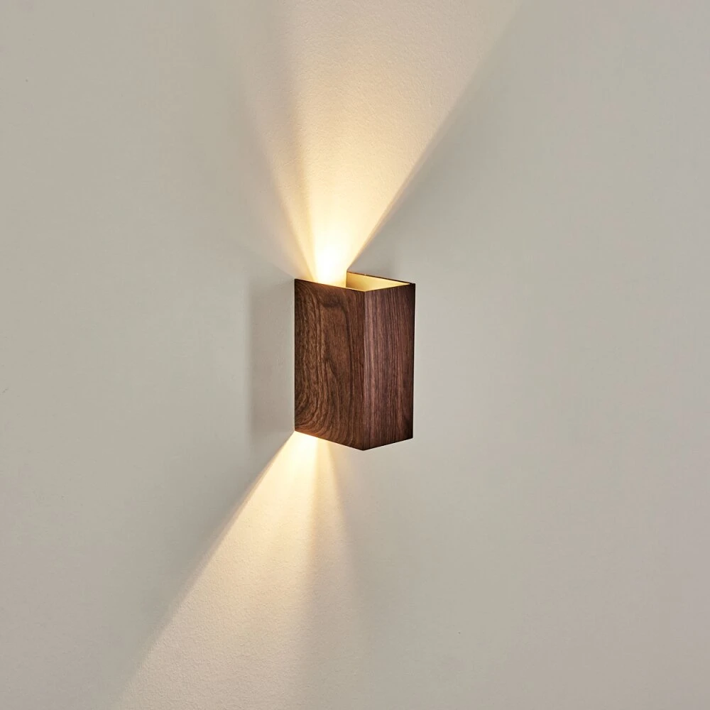Woods Außenwandleuchte LED Holzoptik, Schwarz, 1-flammig 9 Woods Außenwandleuchte LED Holzoptik, Schwarz, 1-flammig – Bild 7
