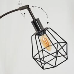 Yaak Stehleuchte Chrom, Schwarz, 5-flammig -Lampe Verkäufe yaak stehleuchte h3888810 5