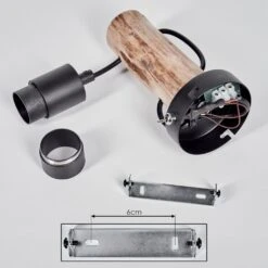 Yaak Wandleuchte Naturfarben, Schwarz, 1-flammig -Lampe Verkäufe yaak wandleuchte h3704240 4
