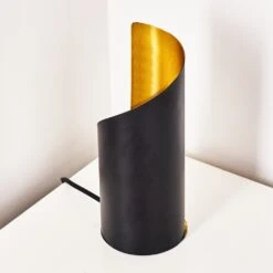 Yahuma Tischleuchte Schwarz-Gold, 1-flammig -Lampe Verkäufe yahuma tischleuchte h3160145 do1 13