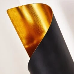 Yahuma Tischleuchte Schwarz-Gold, 1-flammig -Lampe Verkäufe yahuma tischleuchte h3160145 do1 5