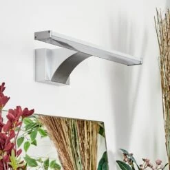 Zaire Spiegelleuchte LED Chrom, Silber, 1-flammig, Bewegungsmelder -Lampe Verkäufe zaire spiegelleuchte h9023593 11