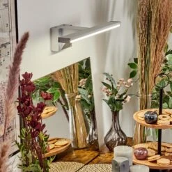 Zaire Spiegelleuchte LED Chrom, Silber, 1-flammig, Bewegungsmelder -Lampe Verkäufe zaire spiegelleuchte h9023593 8