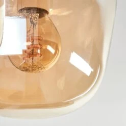 Zernez Deckenleuchte Glas 19,5 Cm 22 Cm 14 Cm Gold, 3-flammig -Lampe Verkäufe zernez deckenleuchte glas 19 5 cm 22 cm 14 cm h3729137 2