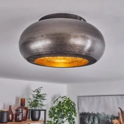 Zigne Deckenleuchte Altsilber, Schwarz, 1-flammig -Lampe Verkäufe zigne deckenleuchte h3639245 12