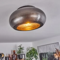 Zigne Deckenleuchte Altsilber, Schwarz, 1-flammig -Lampe Verkäufe zigne deckenleuchte h3639245 13
