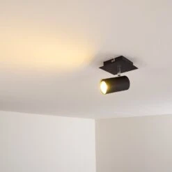 Zuoz Deckenleuchte Schwarz, 1-flammig -Lampe Verkäufe zuoz deckenleuchte h3340134 do1 15