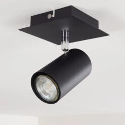 Zuoz Deckenleuchte Schwarz, 1-flammig -Lampe Verkäufe zuoz deckenleuchte h3340134 do1 16