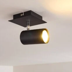 Zuoz Deckenleuchte Schwarz, 1-flammig -Lampe Verkäufe zuoz deckenleuchte h3340134 do1 2