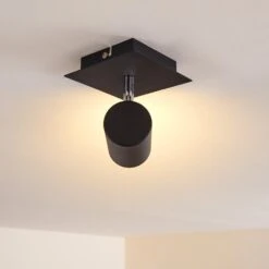 Zuoz Deckenleuchte Schwarz, 1-flammig -Lampe Verkäufe zuoz deckenleuchte h3340134 do1 6